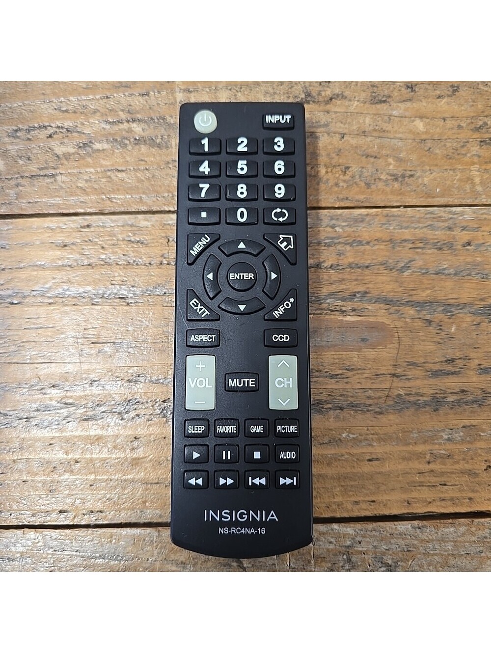 Original New Insignia Remote NS-RC4NA-16 for All Insignia TVs